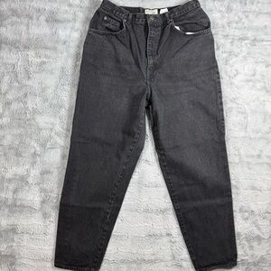Sonoma Black High Rise Jeans with Tapered Leg